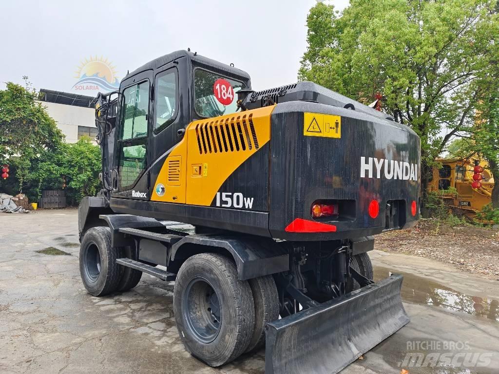 Hyundai R 150 W Excavadoras de ruedas