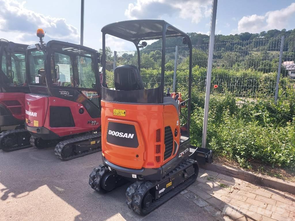 Doosan DX 17 Mini excavadoras < 7t