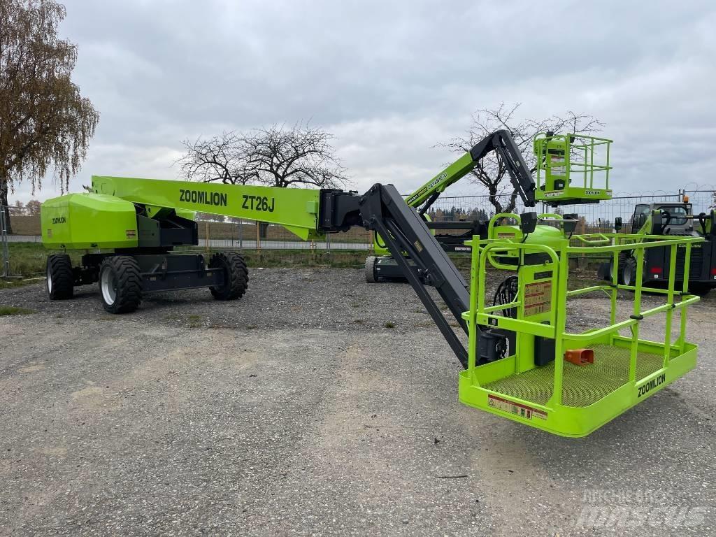 Xe nâng ZT26J với khả năng xoay toa 360 độ và jib đa năng