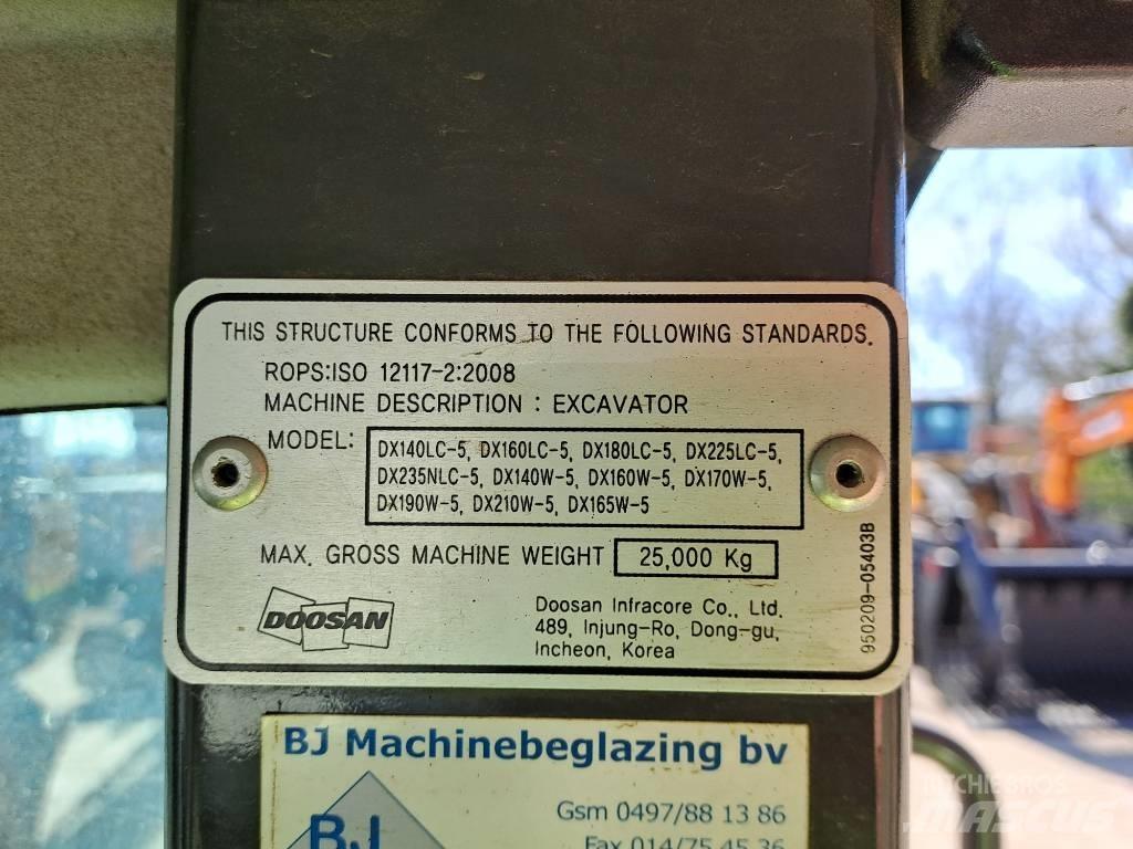 Doosan DX140W-5 Excavadoras de ruedas