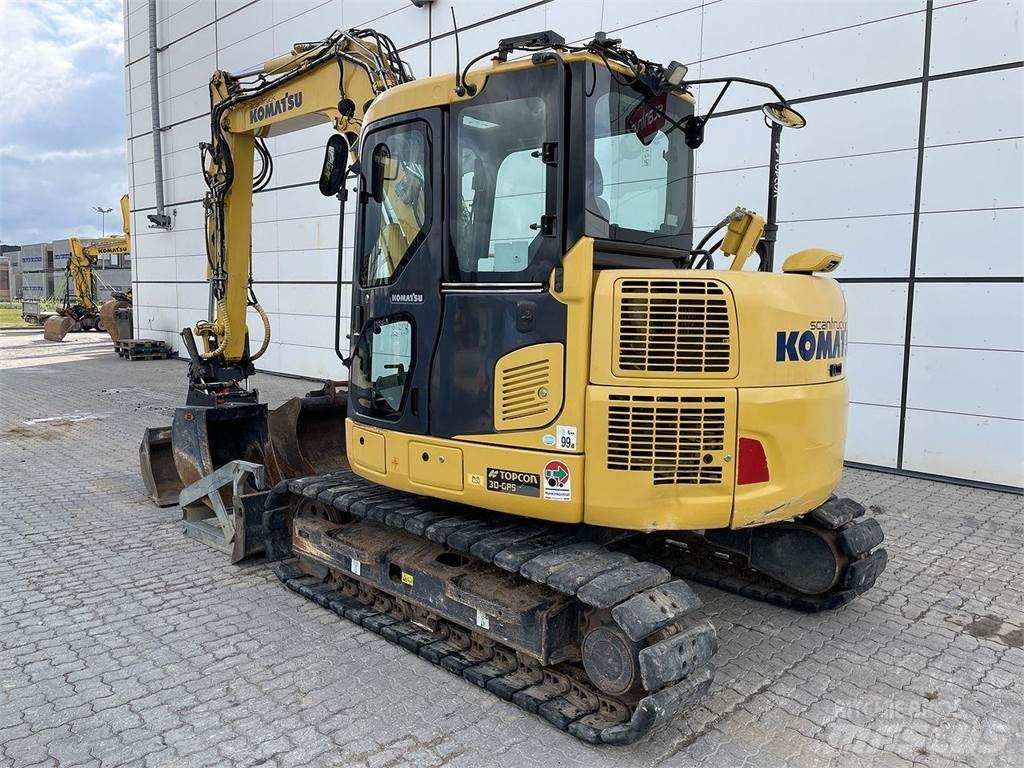 Komatsu PC88MR-10 Excavadoras de ruedas