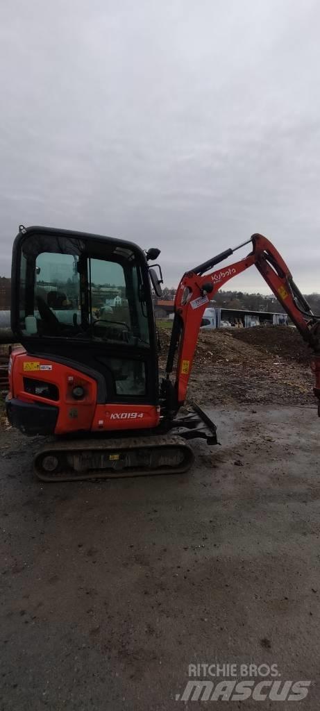 Kubota KX 019-4 Mini excavadoras < 7t
