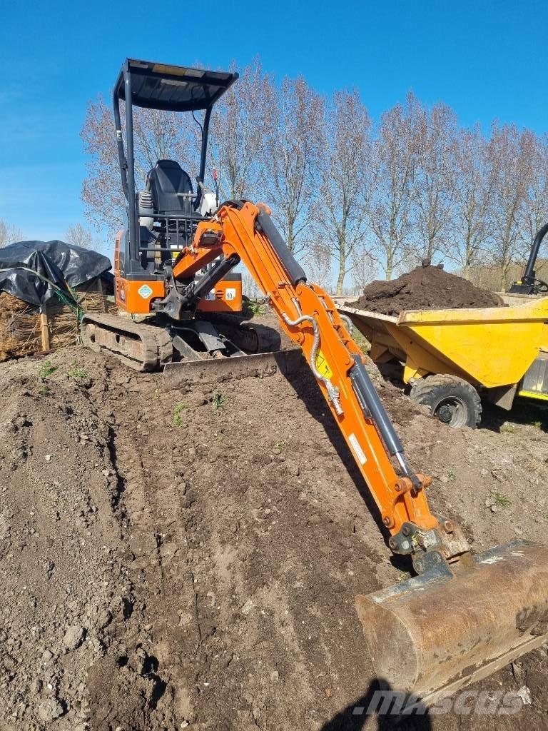 Hitachi ZX 19 U Mini excavadoras < 7t