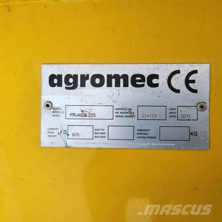 Agromec FR-225 Segadoras y cortadoras de hojas para pastos