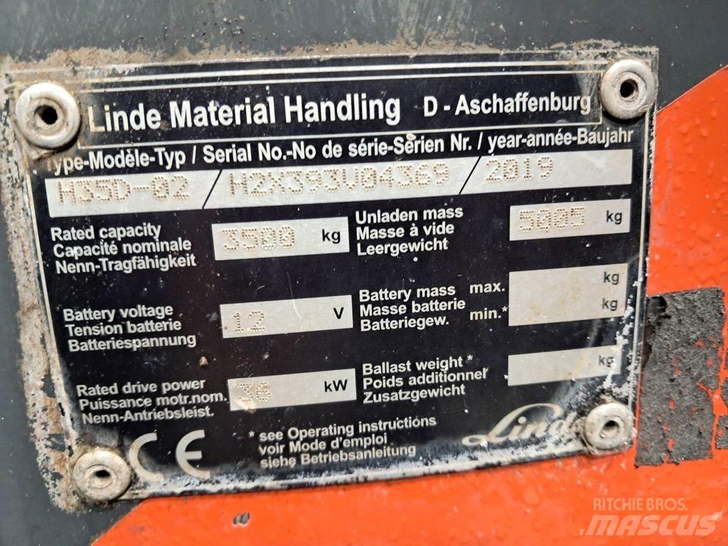 Linde H35D-02 Carretillas diesel