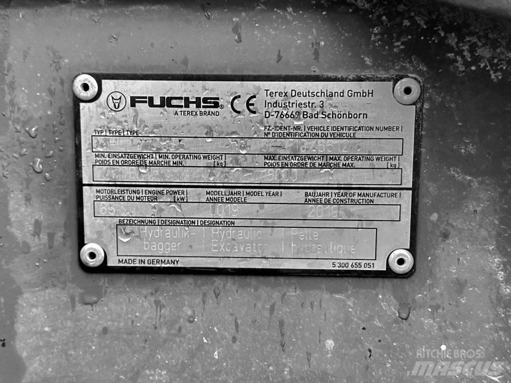 Terex Fuchs MHL 310 Equipos de clasificación de desechos