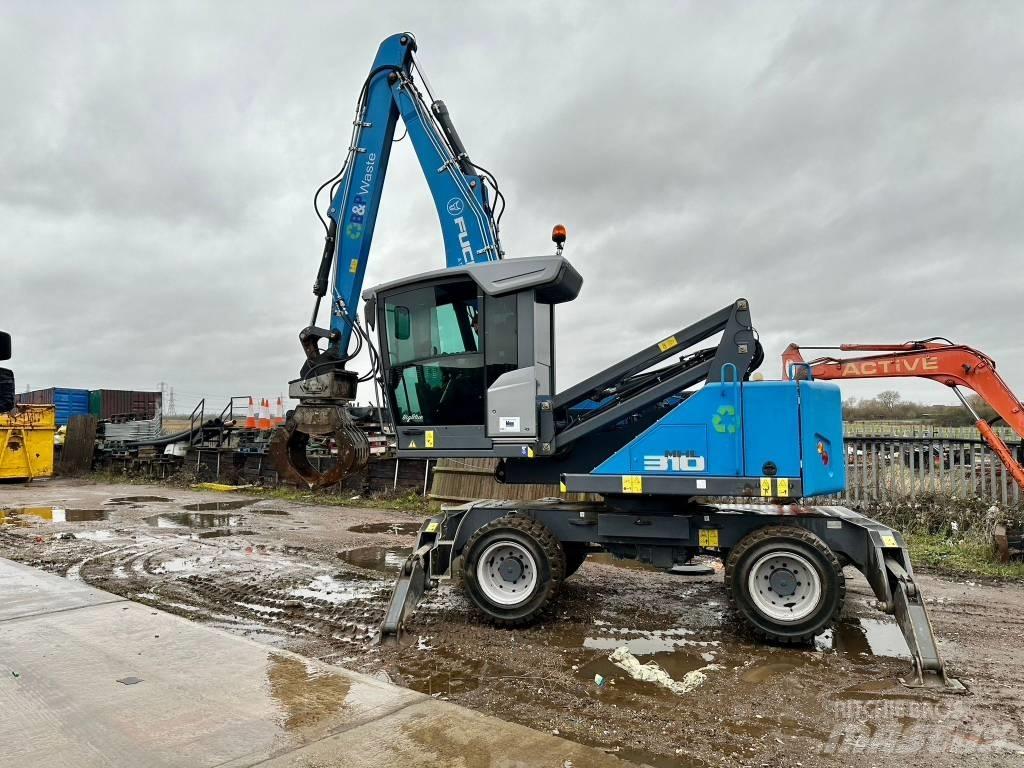 Terex Fuchs MHL 310 Equipos de clasificación de desechos