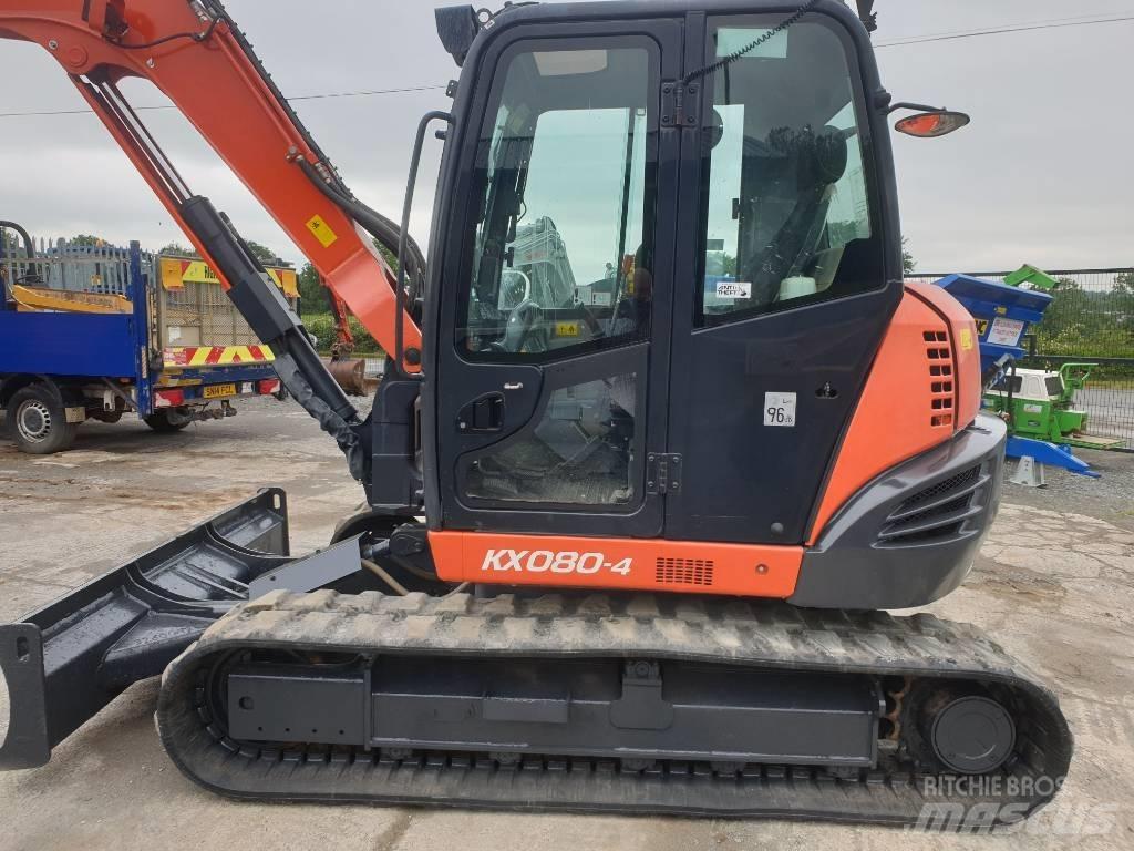 Kubota KX 080-4 Excavadoras 7t - 12t