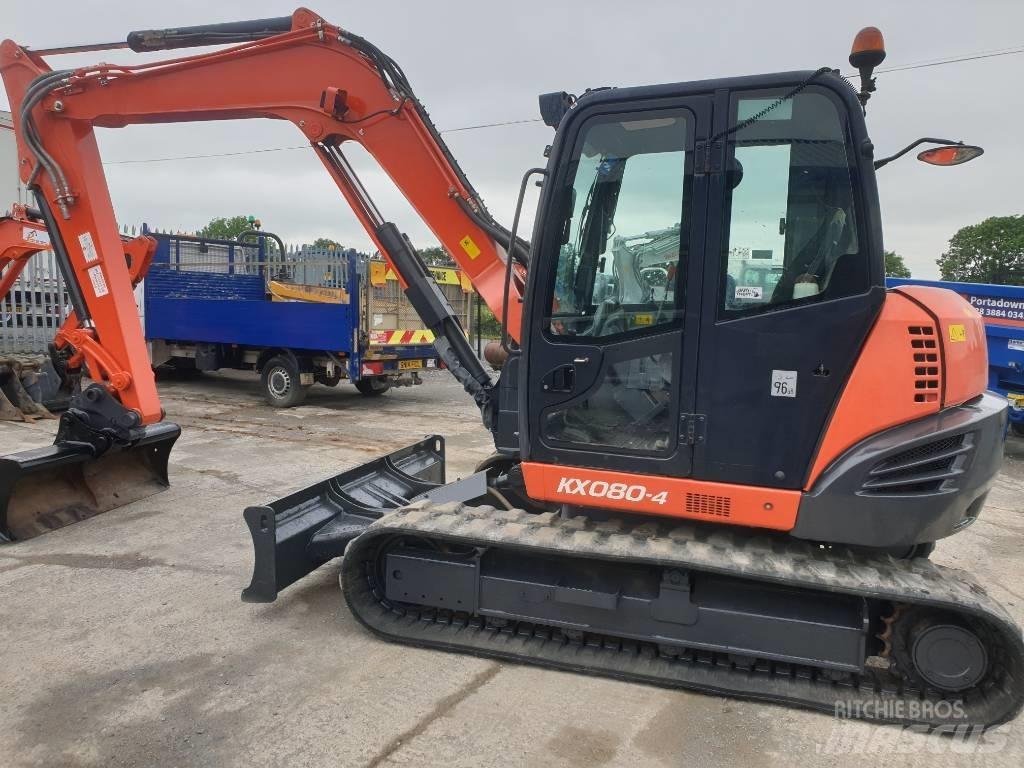 Kubota KX 080-4 Excavadoras 7t - 12t