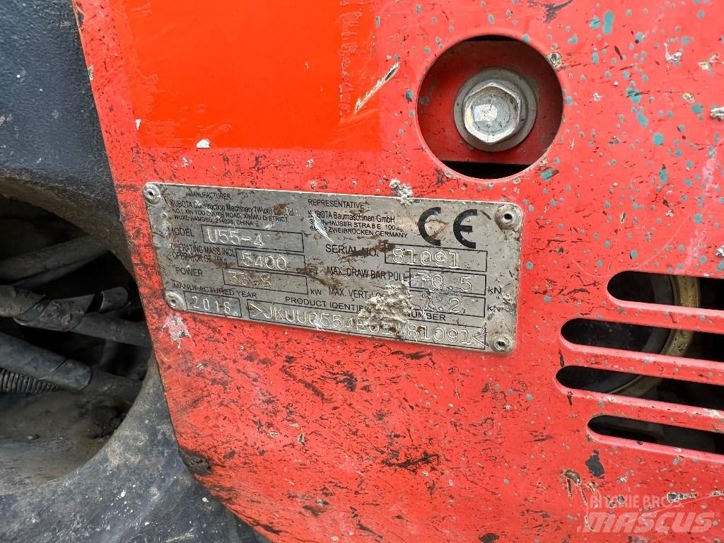 Kubota KX 055-4 Mini excavadoras < 7t