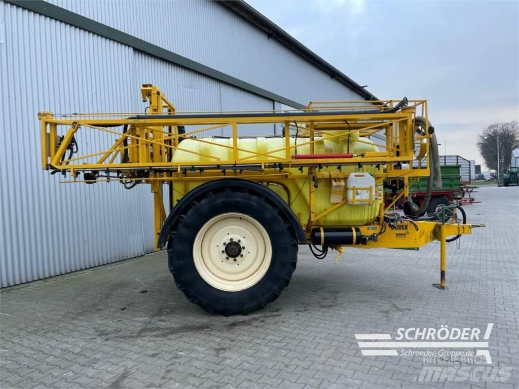 Dubex MENTOR 9804 Pulverizadores arrastrados