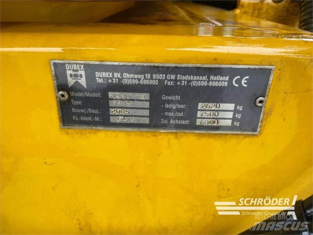 Dubex MENTOR 9804 Pulverizadores arrastrados