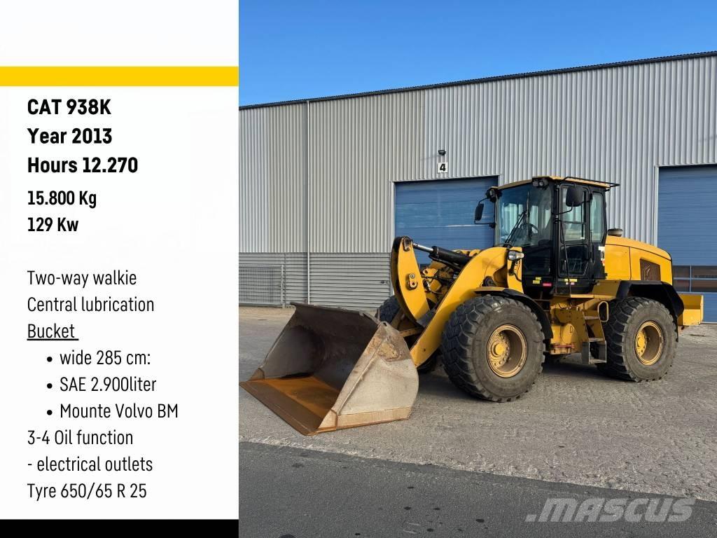 CAT 938 K Cargadoras sobre ruedas