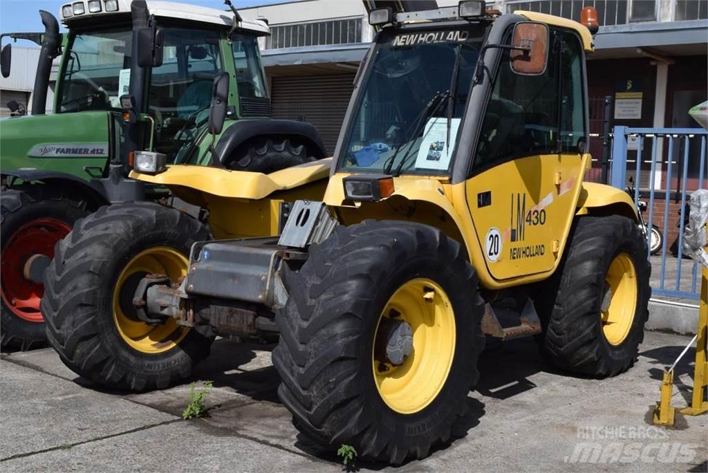 New Holland LM 430 Plataformas de trabajo telescópica