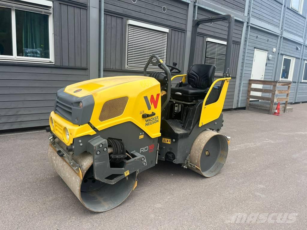 Wacker Neuson RD 18 Rodillos de doble tambor