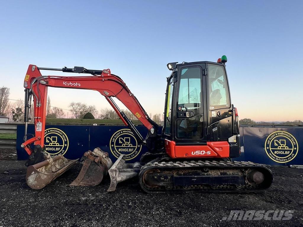 Kubota U50-5 Excavadoras especiales