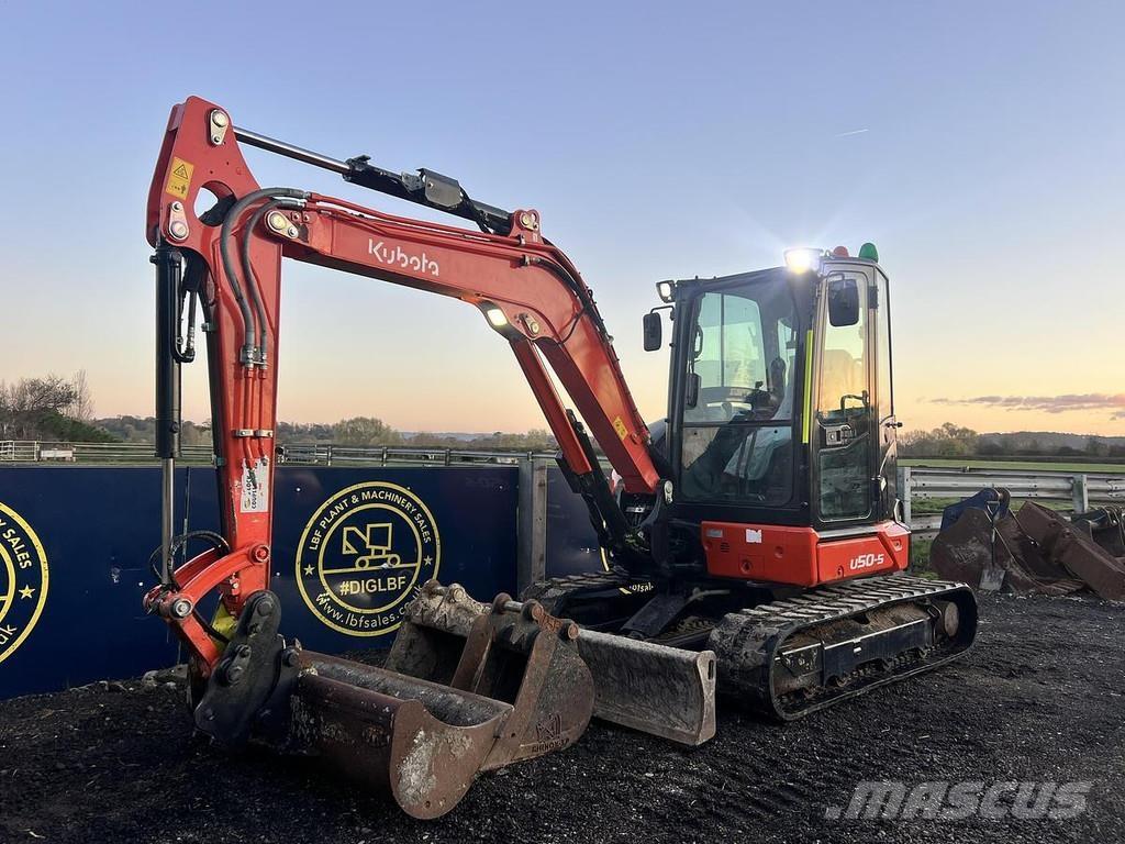 Kubota U50-5 Excavadoras especiales
