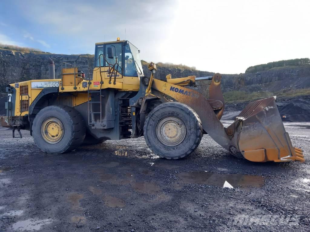 Komatsu WA 600-6 Cargadoras sobre ruedas