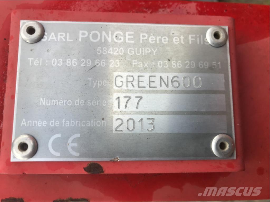  PONGE GREEN 600 Gradas