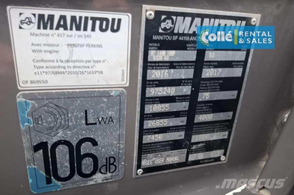 Manitou MT 1440 | 2016 Carretillas telescópicas