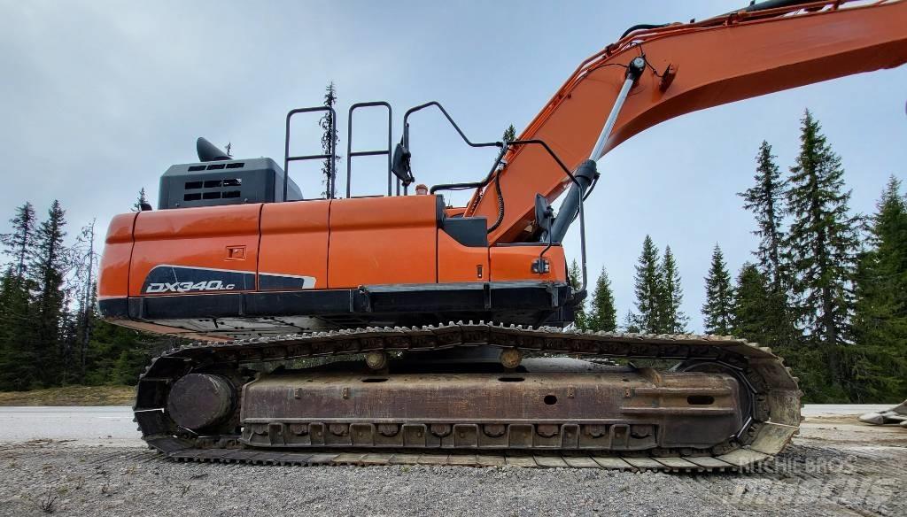 Doosan DX 340 LC Excavadoras de cadenas