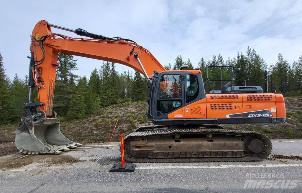 Doosan DX 340 LC Excavadoras de cadenas