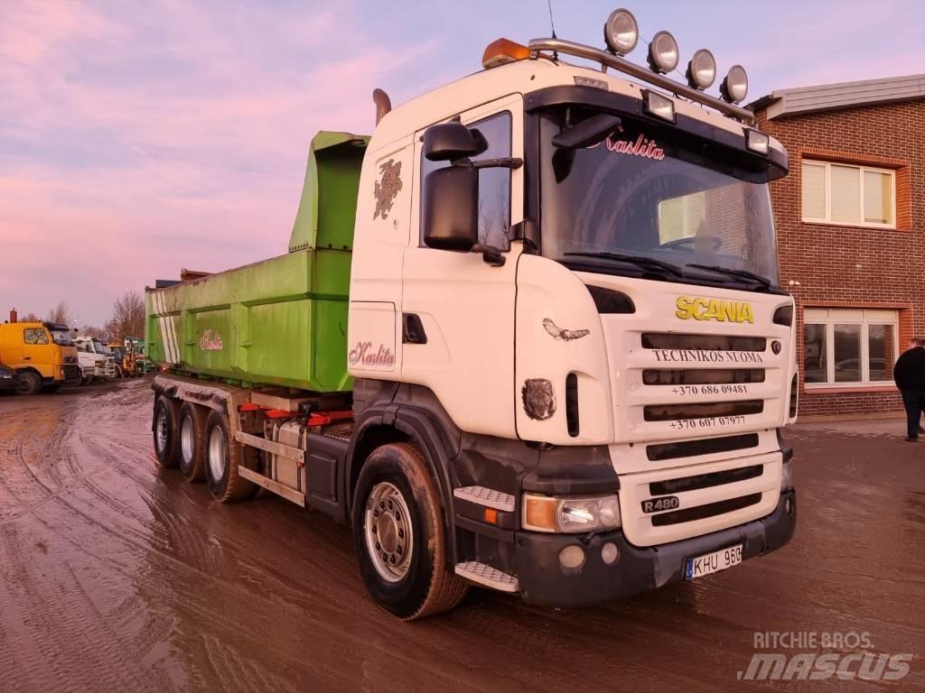 Scania R 480 8X4 Camiones portacubetas