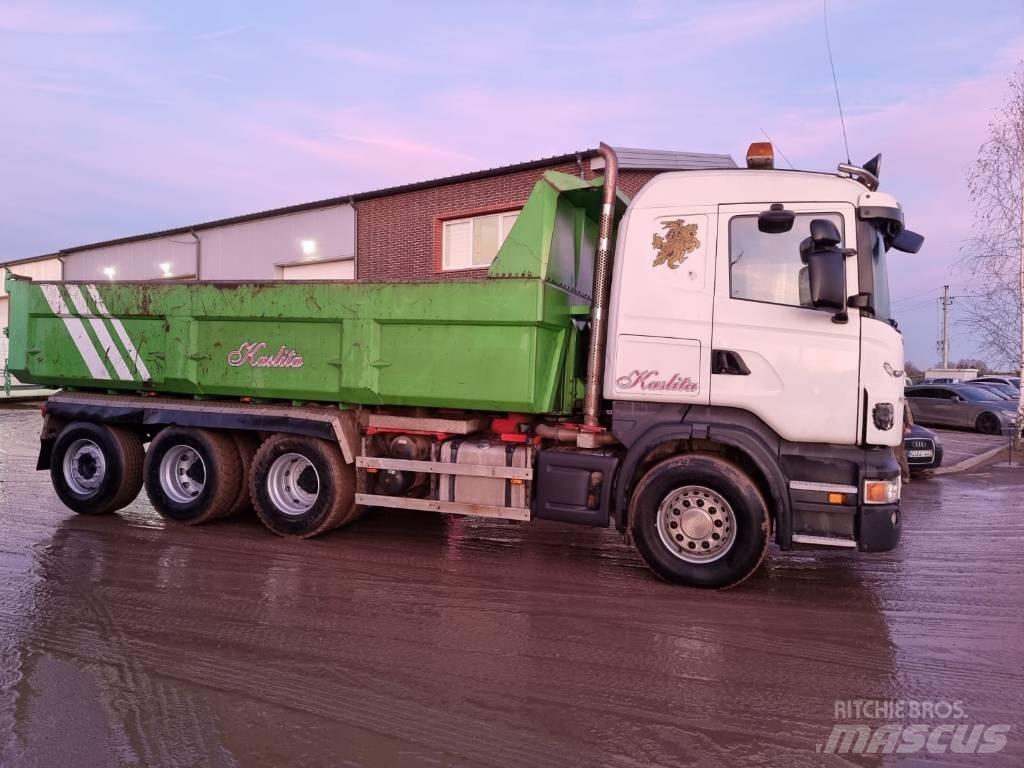 Scania R 480 8X4 Camiones portacubetas