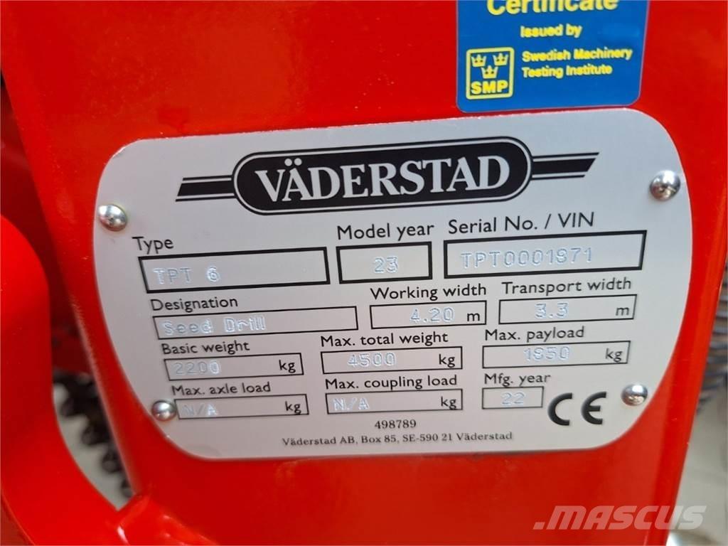 Väderstad TPT-6 Sembradoras