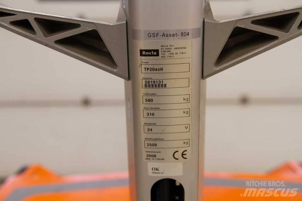 Rocla TP 20 AC H Transpaletas Eléctricas con plataforma