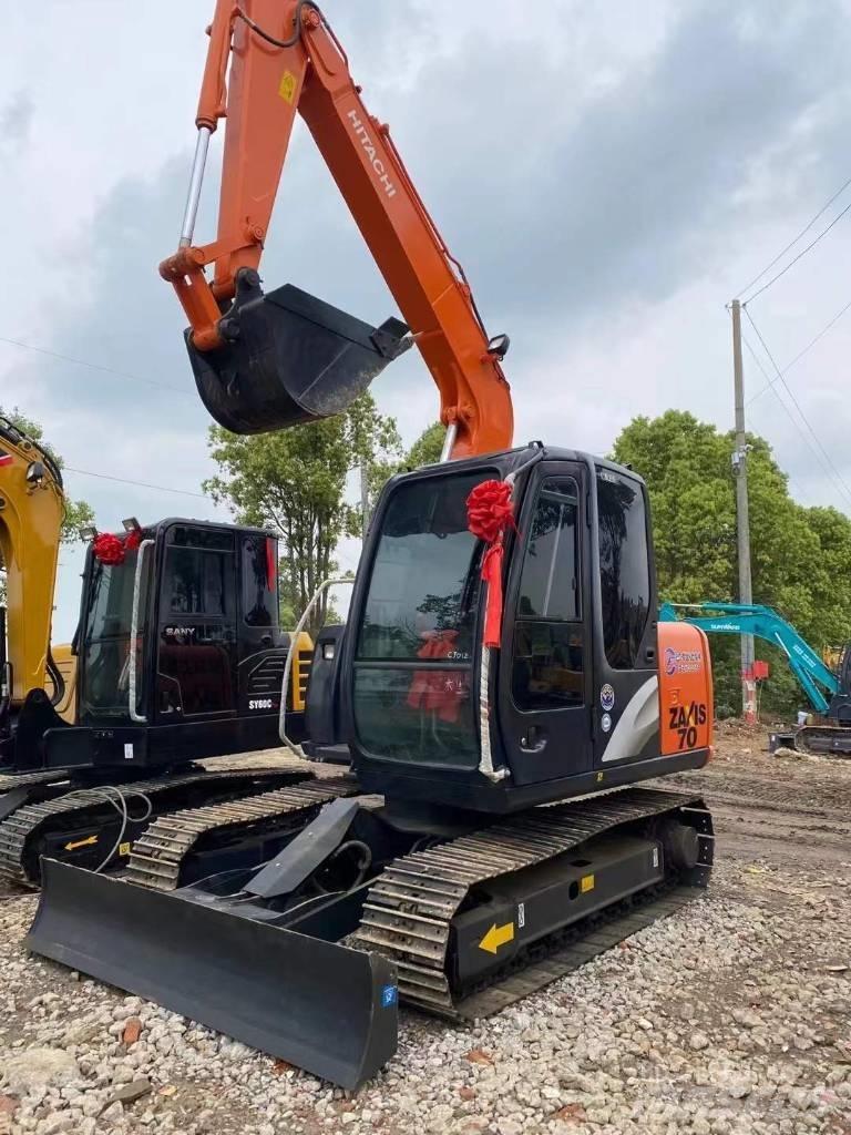 Hitachi Zaxis 70 Excavadoras de cadenas