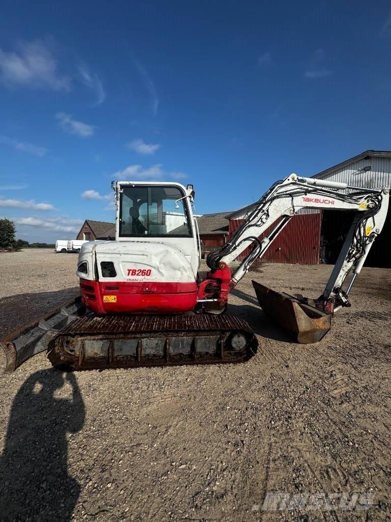 Takeuchi TB 260 Excavadoras de cadenas