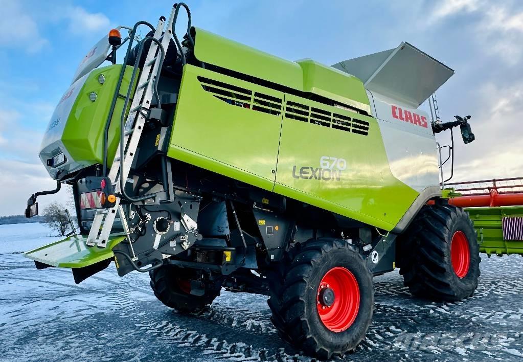 CLAAS Lexion 670 Cosechadoras combinadas