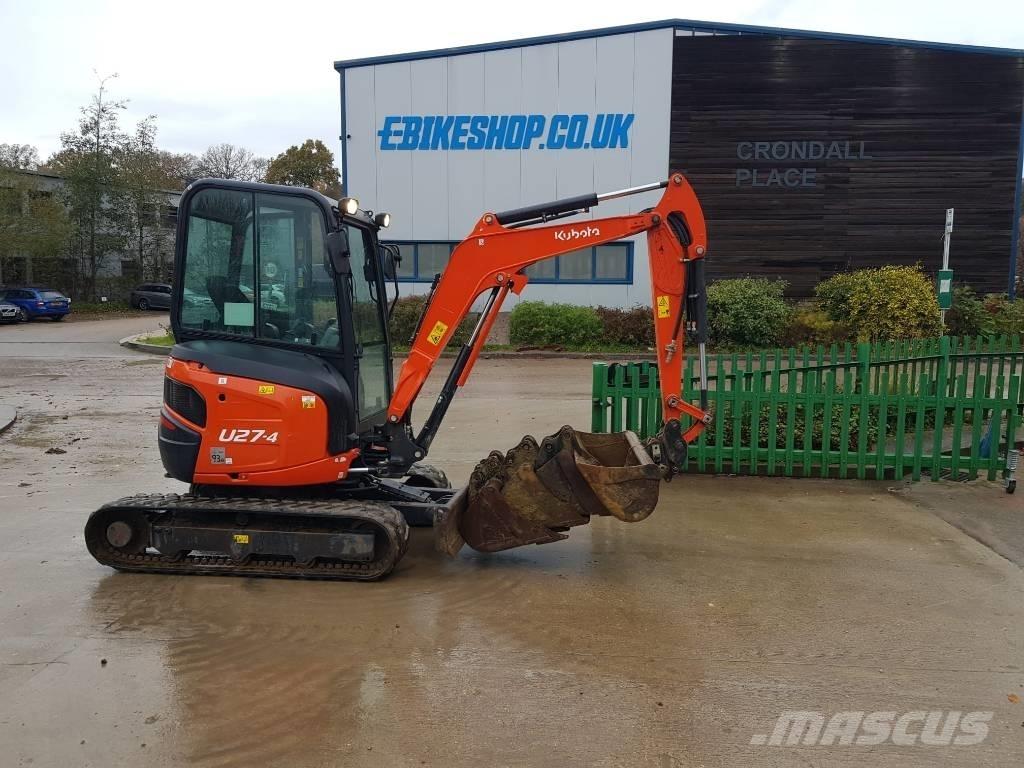 Kubota U27-4 Mini excavadoras < 7t