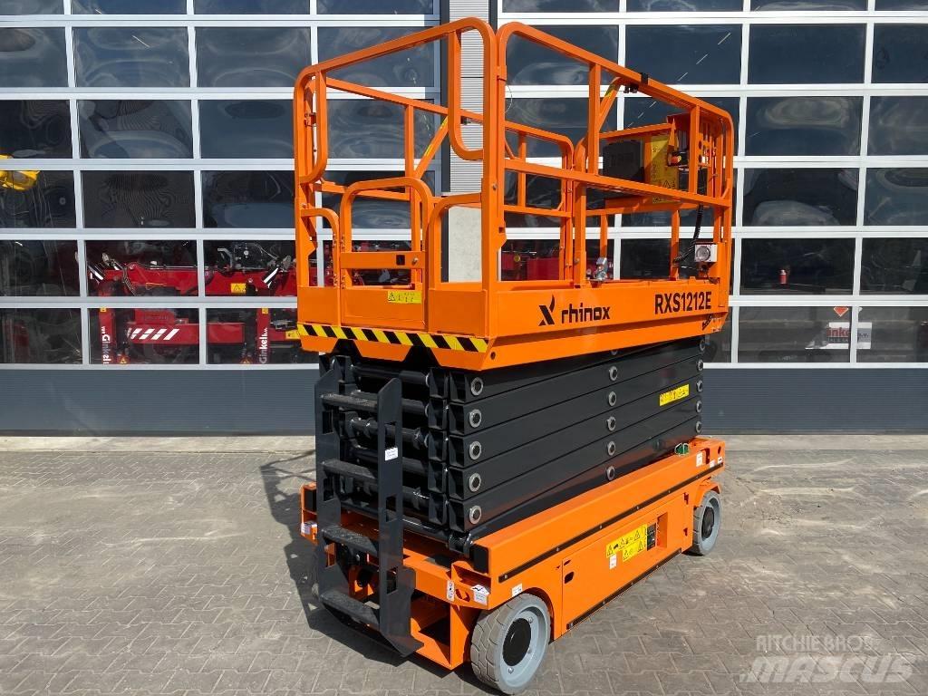 Rhinox RXS1212E Plataformas tijera