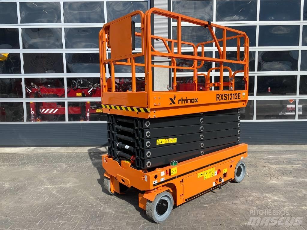 Rhinox RXS1212E Plataformas tijera