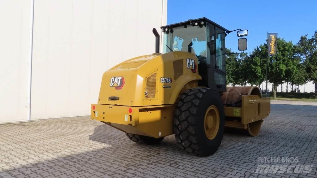 CAT CS 74 B Rodillos de un solo tambor