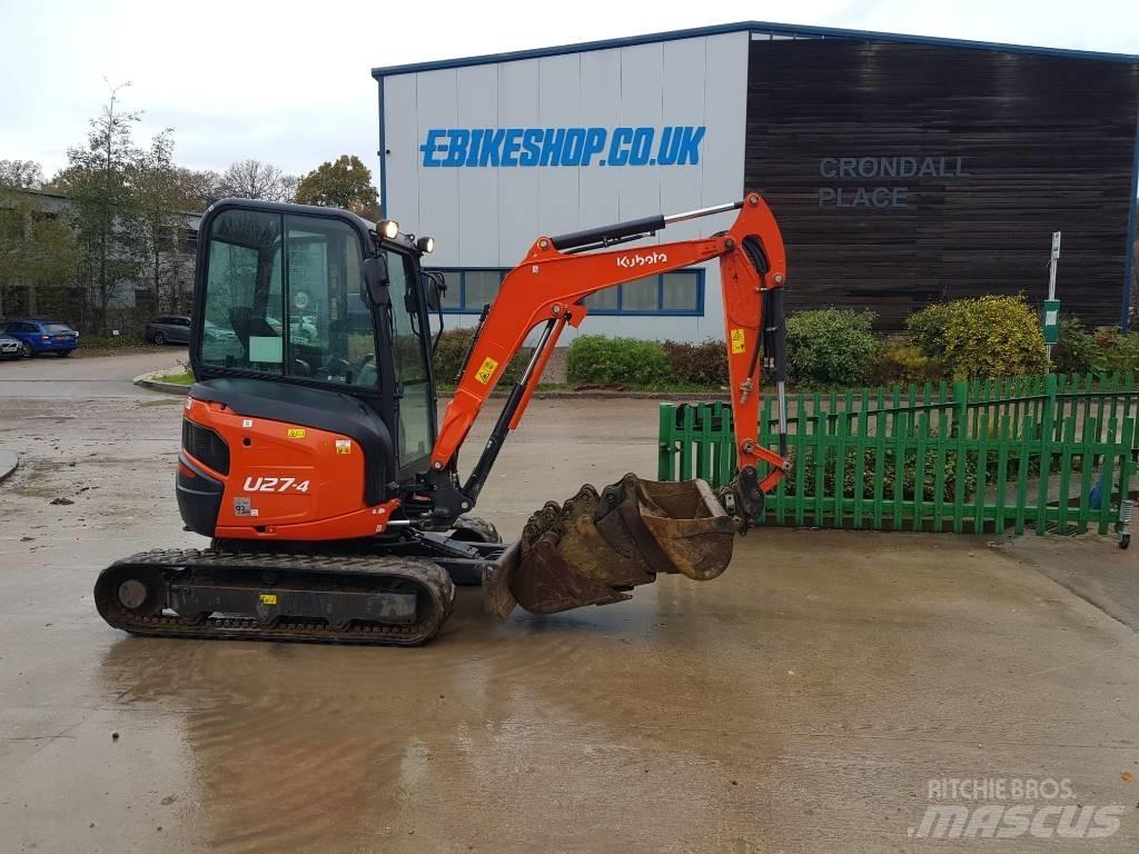 Kubota U27-4 Mini excavadoras < 7t