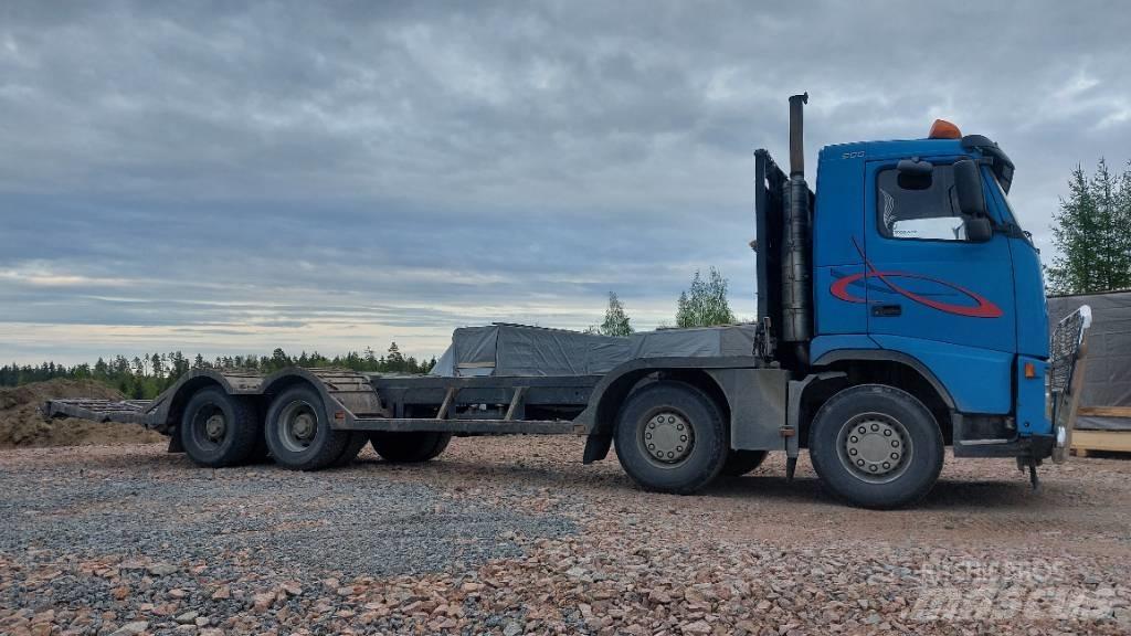 Volvo FH12 8x4 Camiones de transporte de maquinaria forestal