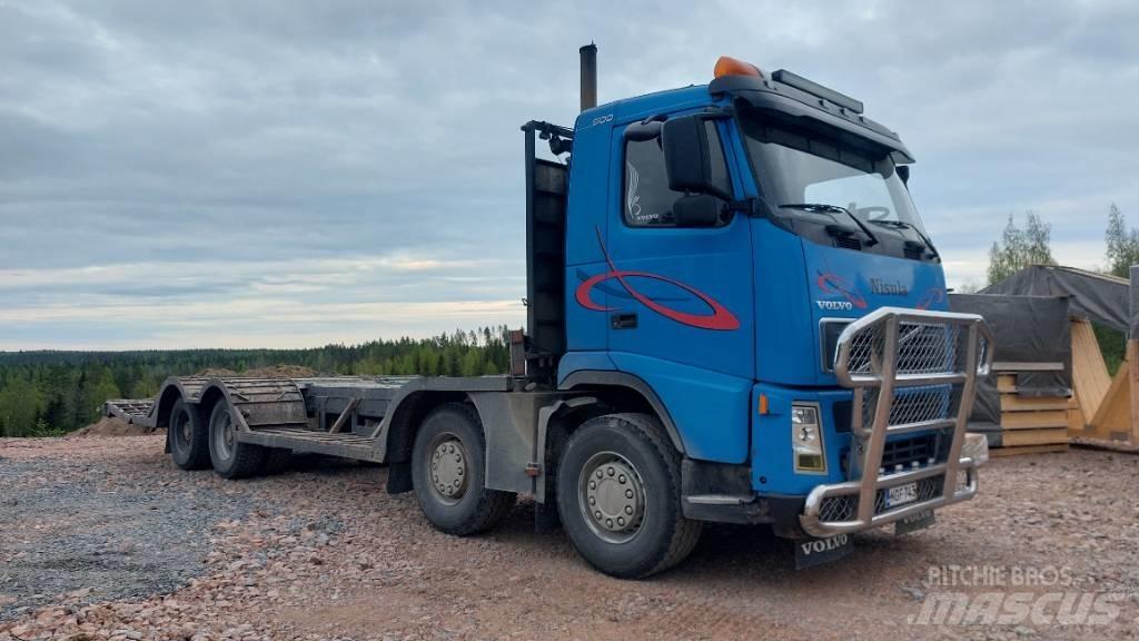 Volvo FH12 8x4 Camiones de transporte de maquinaria forestal