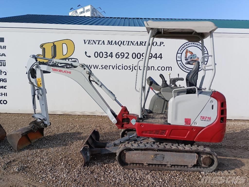 Takeuchi TB 216 Mini excavadoras < 7t