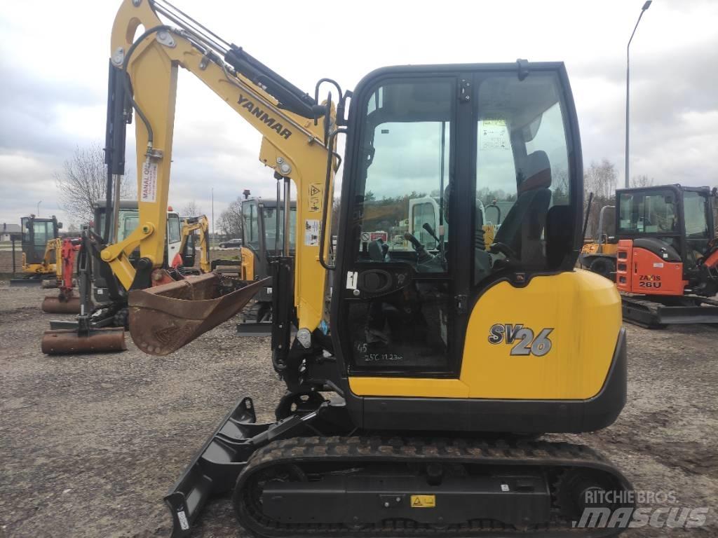 Yanmar SV 26 2017r Mini excavadoras < 7t