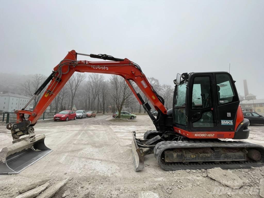 Kubota KX 080-4a2 Excavadoras 7t - 12t