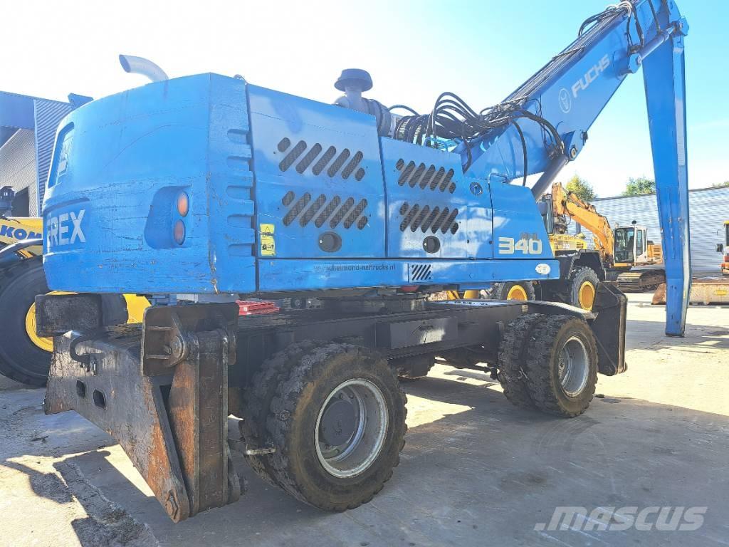 Fuchs MHL340D Excavadoras de manutención