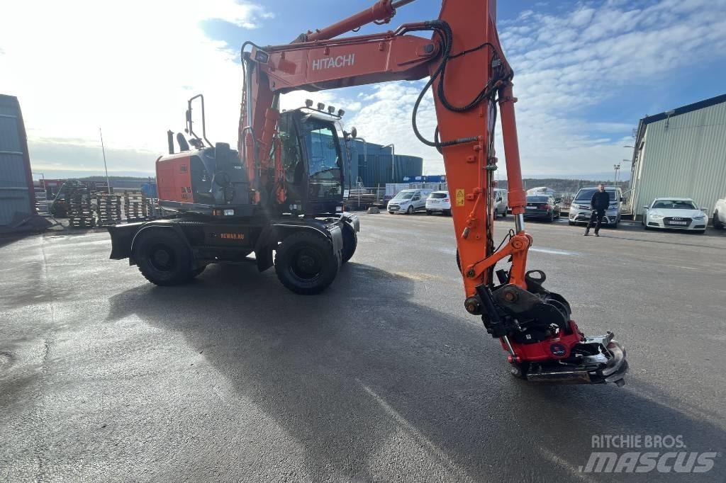 Hitachi ZX 140 W-5B Excavadoras de ruedas