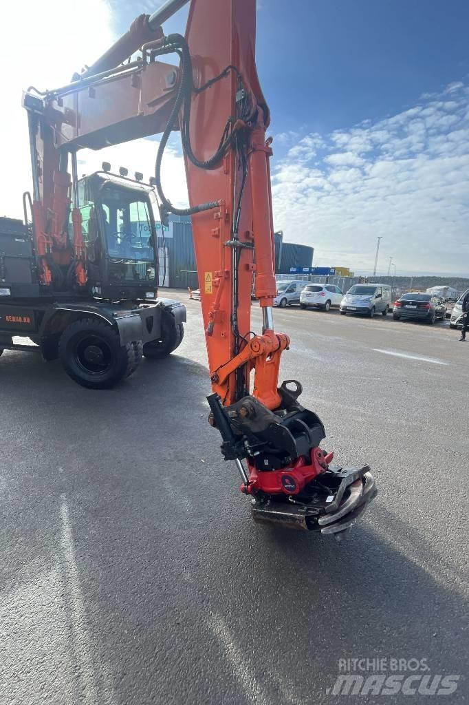 Hitachi ZX 140 W-5B Excavadoras de ruedas