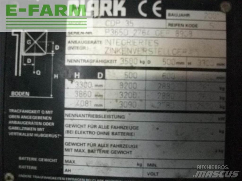 Clark cdp 35 Otras carretillas elevadoras