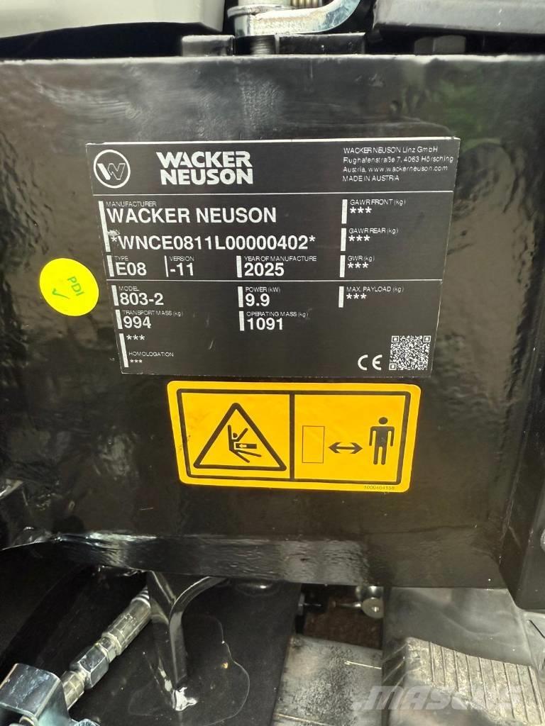 Wacker Neuson 803 Mini excavadoras < 7t