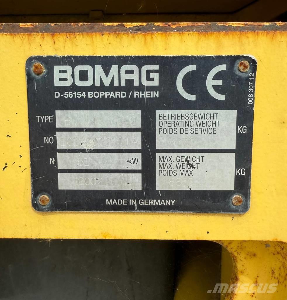 Bomag BW 144 AD-2 Rodillos de doble tambor
