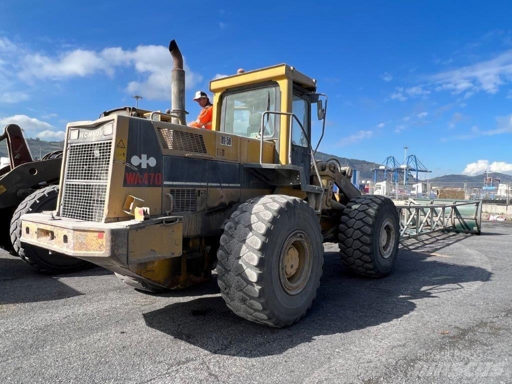 Komatsu WA 470-1 Cargadoras sobre ruedas